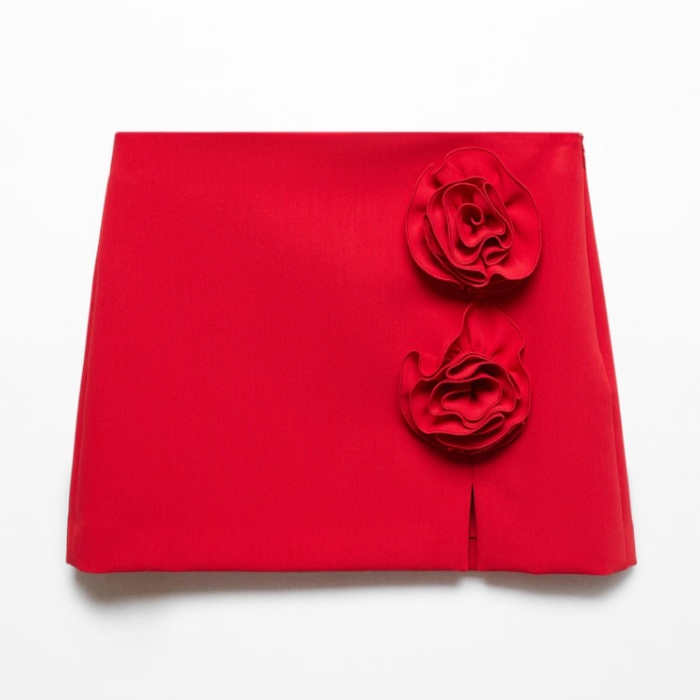 Mango Red Skirt- TAGS STILL ON